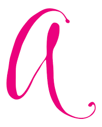Check spelling or type a new query. Amazon Com Stikart Cursive Script Letters For Personalized Custom Name Wall Decals Capital Letter A Pink Baby