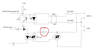 230v Ac Phasenabschnittdimmer Dimmer