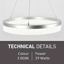 3 bulbs (+ 1 extra) adjustable height. Artika Led Optical Studio Chandelier Light Fixture Costco