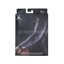 Details About Nike Jordan Padded Elbow Sleeve Basketball Shooter Arm Sleeve Black Nba Men
