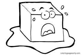 Feel free to post them on our facebook page or share on instagram ! Melting Ice Cube 1 Coloring Pages Ice Cube Coloring Pages Coloring Pages For Kids And Adults