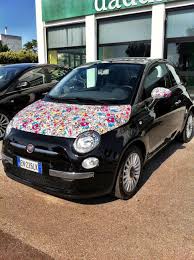 Fiat 500 Stickerbomb Carwrapping Wrap Vehicle Inspiration Autobeklebung Autofolierung Folie Design Car Wrap Car Wrap Design Sticker Bomb