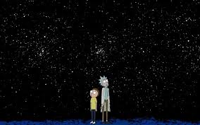 Rick Sanchez Morty Smith Desktop Wallpaper Hi