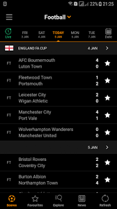 Livescore.dk er en gratis livescore service, hvor du altid kan finde de seneste resultater fra fodboldens verden. Livescore Live Sports Scores 5 4 Free Download
