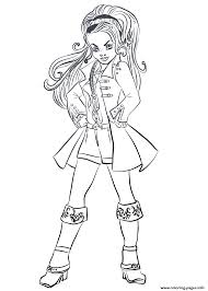 If the 'download' 'print' buttons don't work, reload this page by f5 or command+r. Descendants Wicked World Cj Hook Coloring Pages Printable