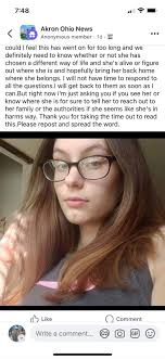 Family looking for women in Barberton/Norton area