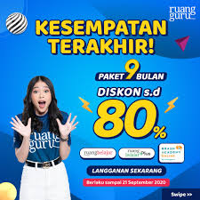 Check spelling or type a new query. Ruangguru Kesempatan Terakhir Promo Paket 9 Bulan Dari Facebook