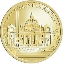 Ch 115 city officials and employees. Rome Vatican City St Peter S Basilica National Tokens