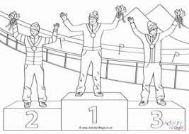 Sporty olympic coloring pages headquarters. Winter Olympics Medal Winners Colouring Page Winter Olympics Olympic Games For Kids Olympic Medals