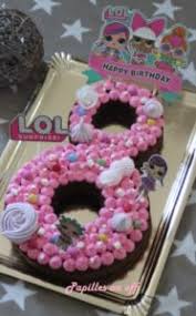 Gateau Poupees Lol 8 Ans Au Thermomix Ou Sans Papilles On Off Gateau Poupee Poupees Lol Gateau 7 Ans