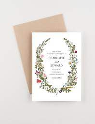 Wildflower Wreath Save The Date Bohemian Wedding Theme Wedding Invitation Floral Wedding Announcement Civil Union Wedding Invitations Bohemian Wedding Theme Wedding Themes