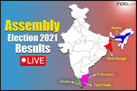 Kerala tourist map shows major travel destinations located in the state of kerala. Election Results 2021 Live Tmc Sweeps Bengal Bjp Retains Asssam Vijayan Leads Ldf To Historic Victory