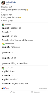 People Share Overly Literal And Goofy Translations From Various Languages Fail Blog Funny Fails