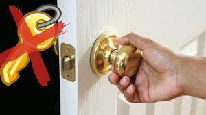 Opening a locked interior door the macgyver way. How To Open A Locked Door Without A Key Youtube