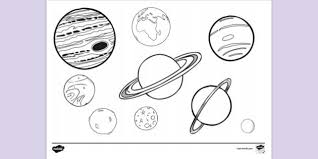 Visit paris without leaving your desk, with this free windows 7 desktop theme. Space Planets Colouring Page Colouring Sheets