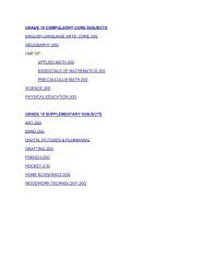 37 full pdf related to this paper. Grade 10 Compulsory Core Subjects Pdf