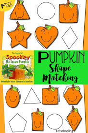 Download and print these spookley the square pumpkin coloring pages for free. Pumpkin Shape Matching Inspired By Spookley The Square Pumpkin Totschooling Toddler Preschool Kindergarten Educational Printables