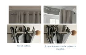 Maybe you would like to learn more about one of these? Rolls Neo 35mm 3 Sided Bay Window Curtain Pole With Ball Finials