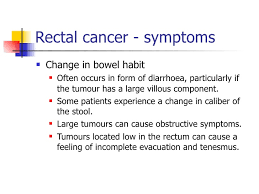 Certainly, there are many causes of this, and. 1 Anorectal Cancer Symptoms And Signs