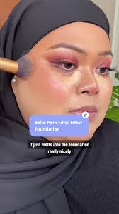 Trying the Bella Park Filter Effect Foundation!