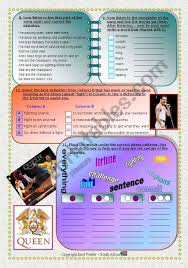 We are the champions ('wetten das' german tv live performance, 2004) — queen, the german cast of 'we will rock you'. Song Present Perfect Simple We Are The Champions Part 3 Of 3 Esl Worksheet By Enid Stella