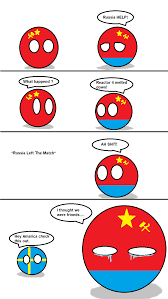 Polandball, also known as countryballs, is an art style occasionally used in online comics, in which countries are typically personified as spherical characters decorated with their country's flag. Chernobyl Be Like Polandball Album On Imgur