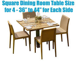 Standard dining room tables countryside's standard dining room tables measure 30 tall. Dining Table Dimensions Size Guide Designing Idea