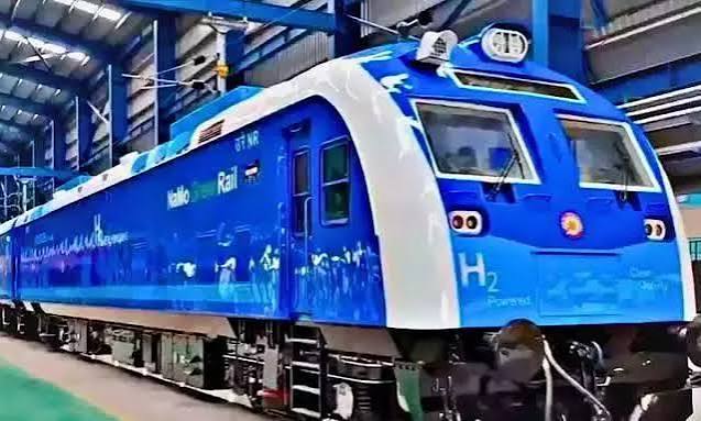 India's first hydrogen-powered train to run 89 km between Jind and Sonipat with 12 stops