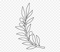 Almost files can be used for commercial. Olive Clipart Outline Olive Branch Coloring Page Free Transparent Png Clipart Images Download