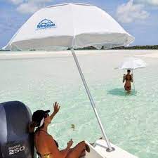 The windproof design will not allow the canopy to turn inside out or lose its shape in gusty wind conditions. Hydra Shade Boat Umbrella Boat Accessories Fishing Umbrella Boat