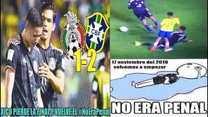 Sismo sacudió el méxico vs brasil previo a los penales. Memes No Era Penal 2 Mexico Vs Brasil 1 2 Youtube