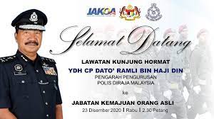 Contextual translation of jabatan polis diraja malaysia into english. Kunjungan Hormat Ydh Cp Dato Ramli B Hj Din Pengarah Pengurusan Pdrm Ke Jakoa Laman Web Rasmi Jabatan Kemajuan Orang Asli