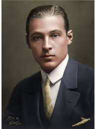 Rudolph Valentino.