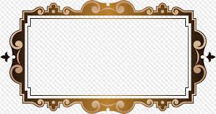 +9,112,000 free photos for personal and commercial use. Decorative Frame Png With Patterns And Gold Color Free Download