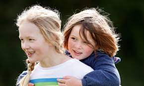 Princess anne's daughter, zara tindall and her husband mike tindall are parents to mia grace tindall (born 17 january 2014). Zara Tindall S Daughter Mia Enjoys Day Out With Sister Lena And Royal Cousins Savannah And Isla All The Photos Hello