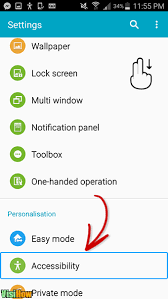 If you are using a phone running a version earlier than android 8.0, go to settings to enable talkback. Disable Turn Off Talkback Talk Back Mode In Samsung Galaxy S4 Marshmallow Vs Lollipop Vs Jelly Bean Kitkat Visihow