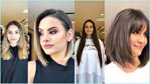 Medium cut for round faces. Thin Hair Professional Haircut Women Novocom Top