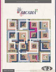 De backing en binding zijn gemaakt met het coördineren van prints uit dezelfde collectie. Free Quilting Patterns Art Gallery Fabrics Download Your Favorites