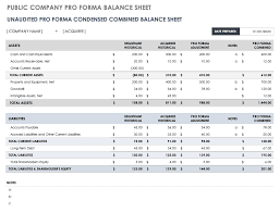 Be it a loan provider, investor, promoters or anyone else, they trust the financial statements made as per gaap, and base. Pro Forma Financial Statements Smartsheet