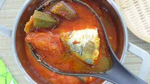 Ada orang masak asam pedas letak bendi, halia, belacan, terung. Nyonya Style Asam Pedas Spicy Tamarind Fish Mykitchen101en Com