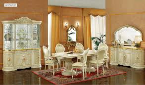 Classic italian dining room sets with leather dining chair. Leonardo Dining Classic Dining Room Sets Dining Room Furniture