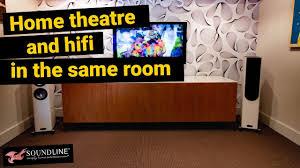 How To Do Home Theatre And Hifi Stereo In The Same Room Properly Youtube