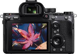 Sony Alpha A7r Iii Full Frame Mirrorless 4k Video Camera Body Only Black Ilce7rm3 B Best Buy