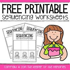 Free Printable Sequence Of Events Worksheetsthere Are 5 F Sequencing Activities Kindergarten Sequencing Activities Preschool Kindergarten Sequencing Worksheets