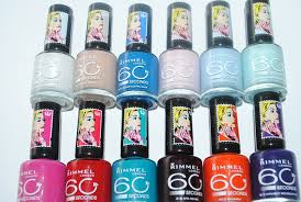 Rita Ora For Rimmel 60 Seconds Nail Polish Review Swatches