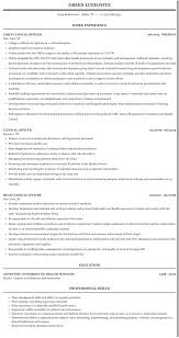 A curriculum vitae (cv), latin for course of life, is a detailed professional document highlighting a person's education, experience and accomplishments. Clinical Officer Resume Sample Mintresume