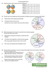 Interpreting Pie Charts Worksheets Gcse Best Picture Of