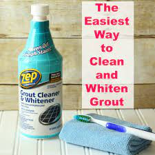 The first working method to clean floor grout without scrubbing is with peroxide and baking soda. The Easiest Way To Clean And Whiten Grout Without Scrubbing Grout Cleaner Whiten Grout How To Clean Granite