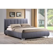 The integrated slatted bed frame will protect your mattress and is fundamental for optimal, restful sleep. Brayden Studio Cantos Upholstered Bed Frame Wayfair Co Uk King Size Bed Furniture Fabric Upholstered Bed Upholstered Bed Frame