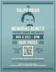 The Ralph Brian Memorial Benefit scheduled for Nov. 6 at flight museum